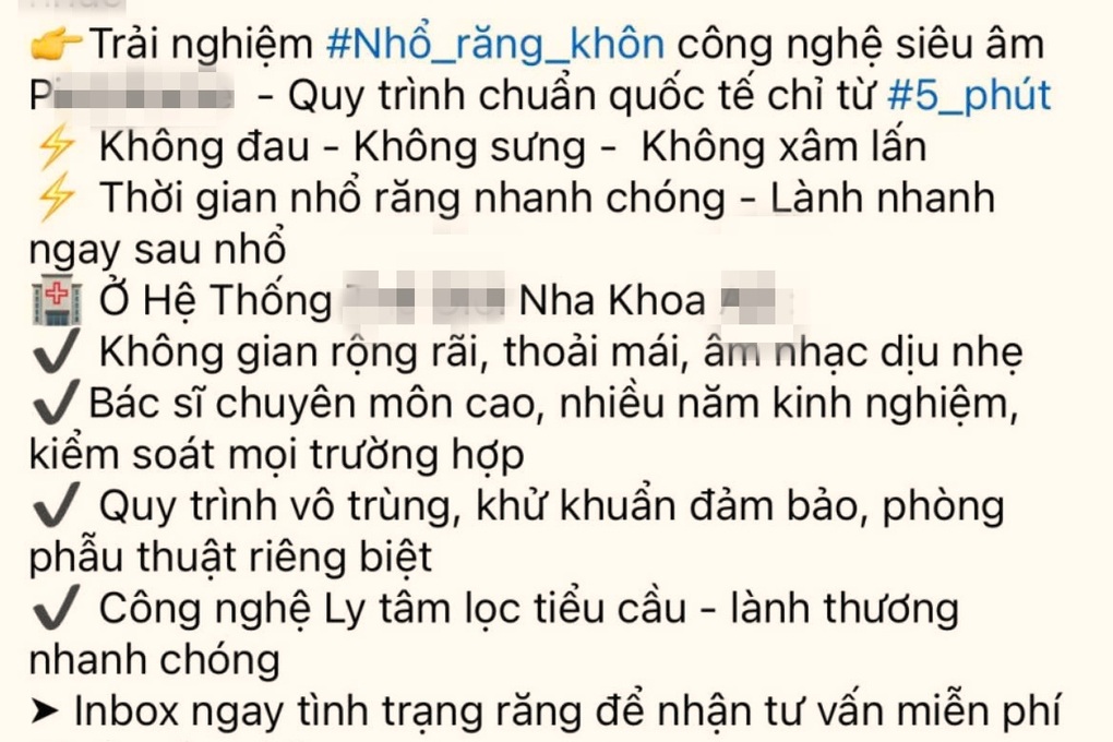 Sự thật công nghệ “lọc tiểu cầu” lành thương cấp tốc khi nhổ răng khôn