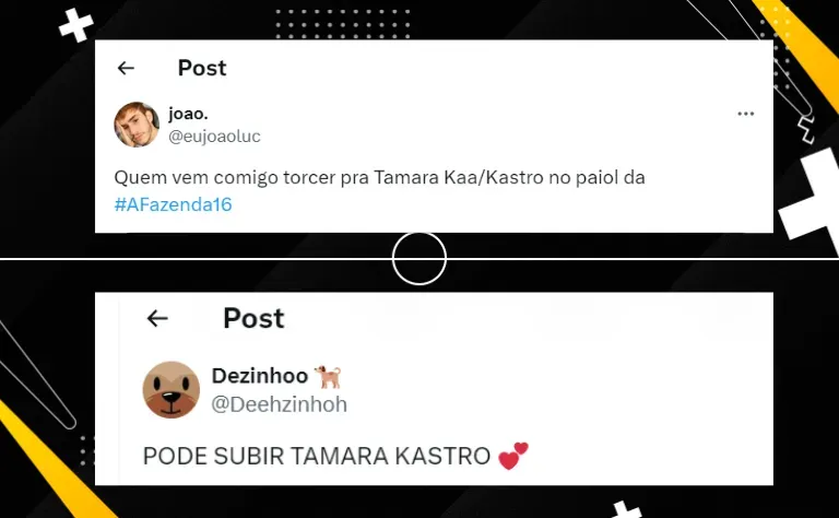 A Fazenda 16: Tamara Kastro solta ‘pista’ e aumenta rumores de participação: “Ansiosa”