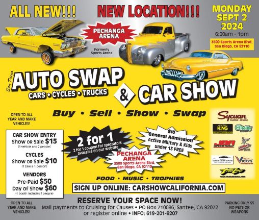 San Diego Auto Swap Car Show | 2024 | Chula Vista, CA