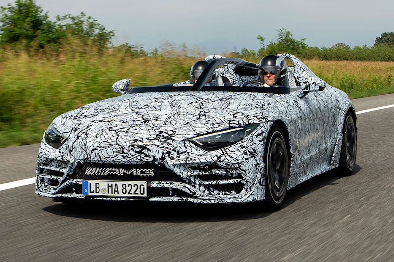 Mercedes-AMG’s PureSpeed Concept Car Nears Completion