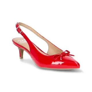 Madden NYC Kitten Heel Slingback Shoes