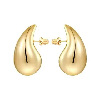 Hessawell Waterdrop Gold Earrings