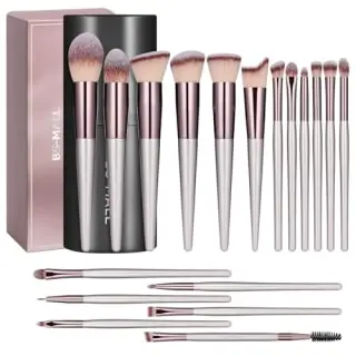  Makeup Brush Set (18 Pieces)