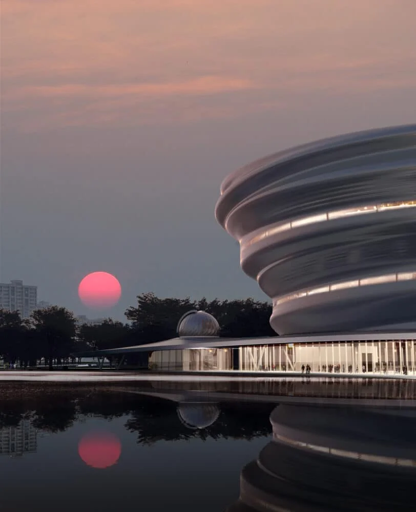 The Hainan Science Museum. Courtesy of MAD Architects.