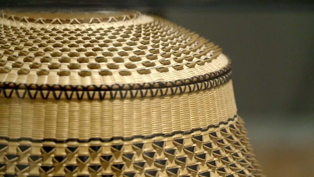 Artist takes ancient tradition of basket weaving in new directions