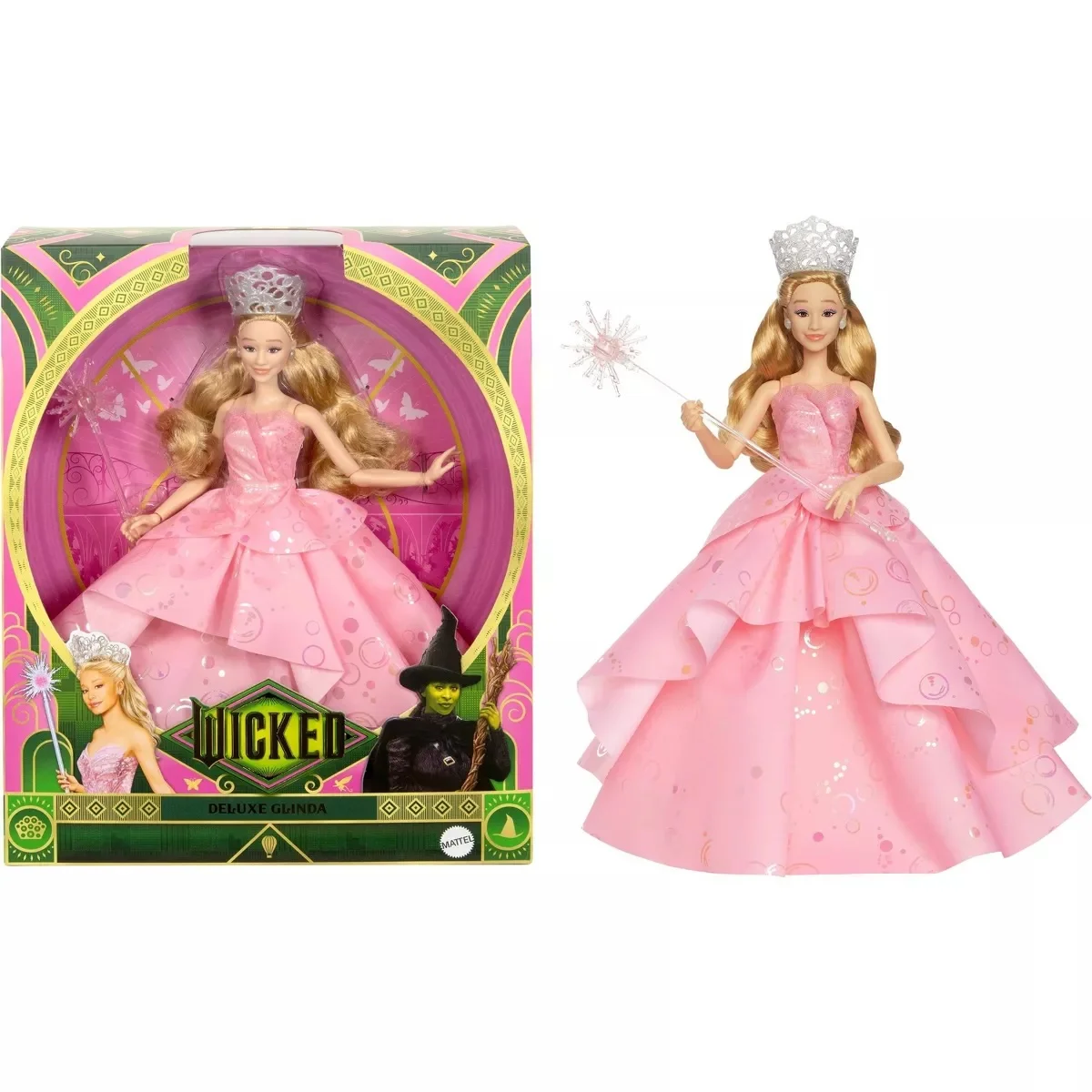 Mattel Universal Pictures Wicked Deluxe Glinda Fashion Doll