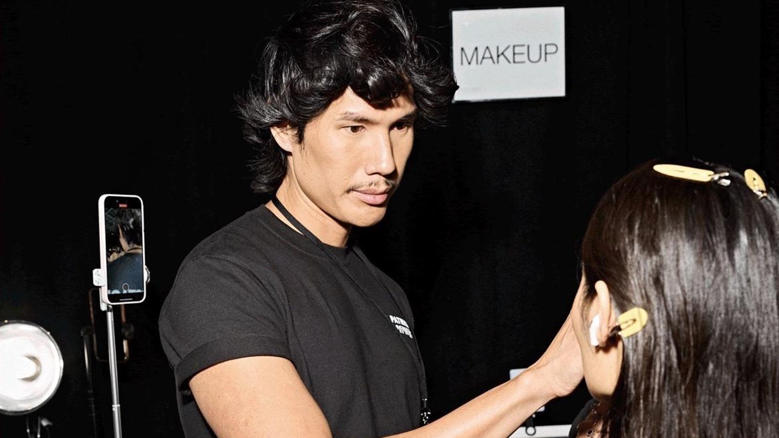 Patrick Ta Makes His Runway Makeup Debut At New York Fashion Week With Monse