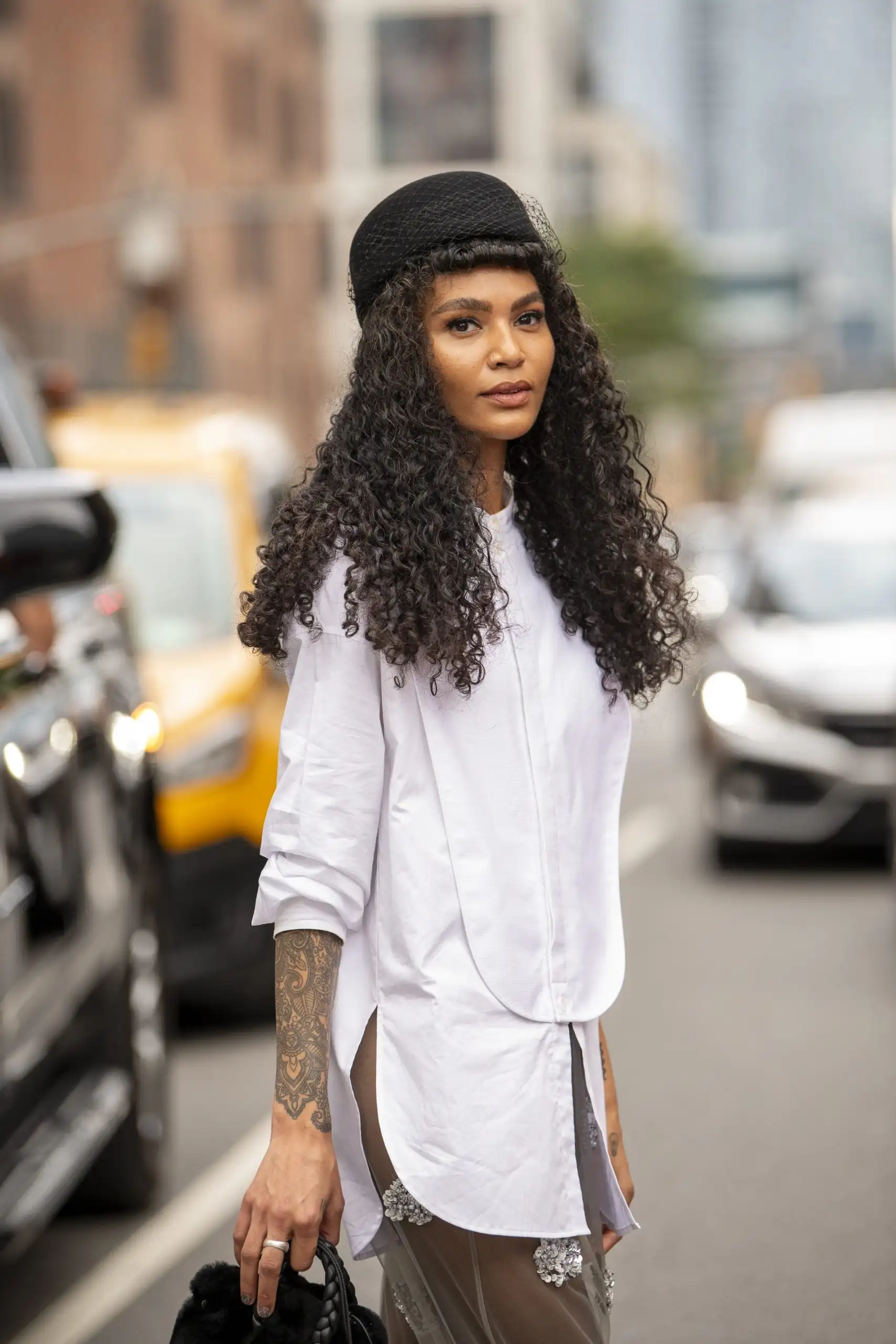 Best Beauty Street Style Moments From NYFW SS25 Day Two