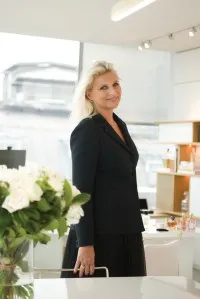 Véronique Courtois in her Paris office.