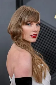 Taylor Swift at the 66th Annual GRAMMY Awards held at Crypto.com Arena on February 4, 2024 in Los Angeles, California.