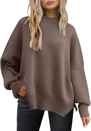 LILLUSORY, Oversized Batwing Sweater