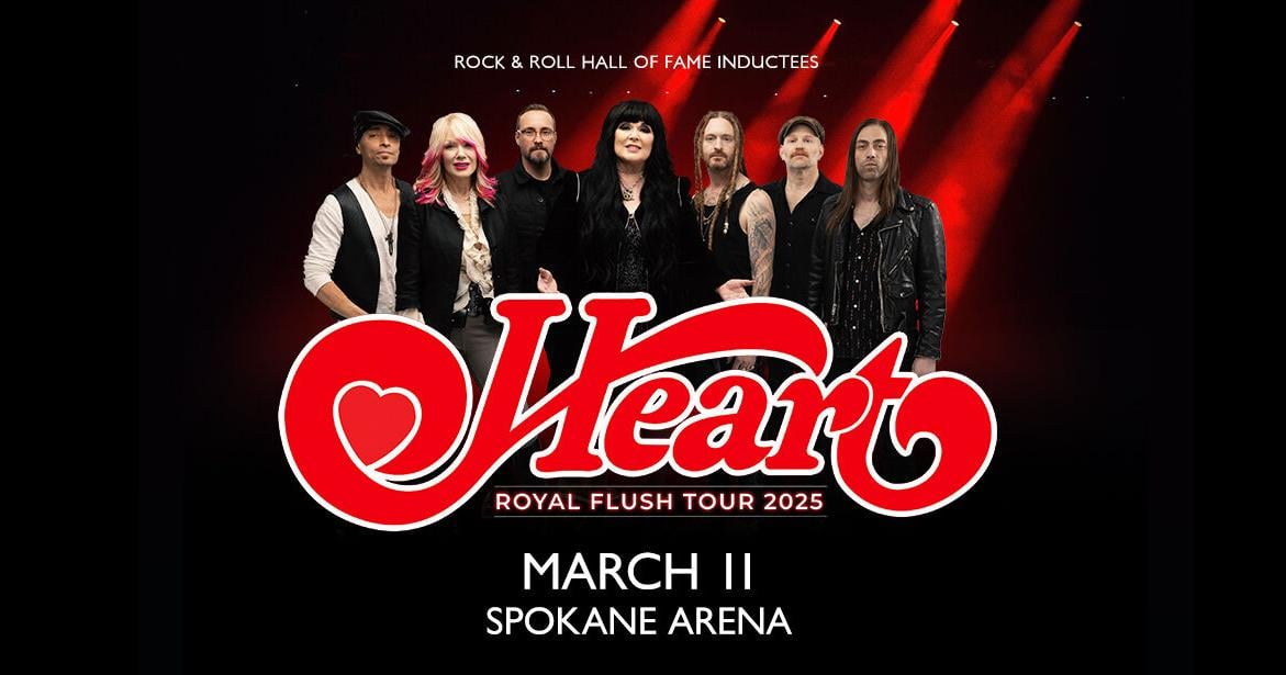 Rock band HEART announces rescheduled Spokane show