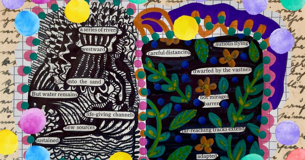 ‘Erasure Poetry’ workshop at Rockland Public Library