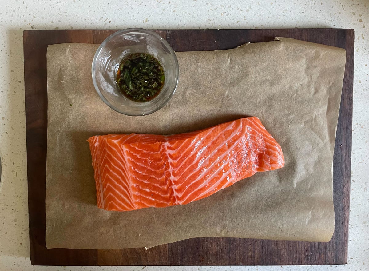 My Favorite Recipe of the Year Is This 10-Minute Air Fryer Salmon