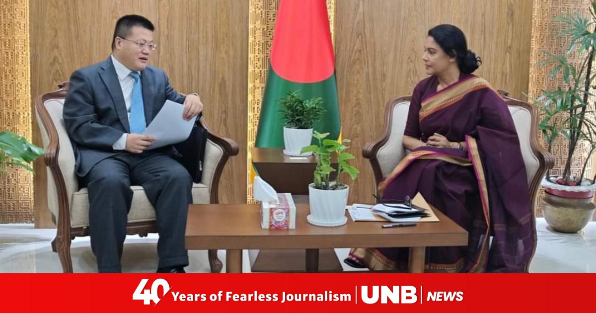 Chinese envoy discusses water conservation, environment issues with Rizwana