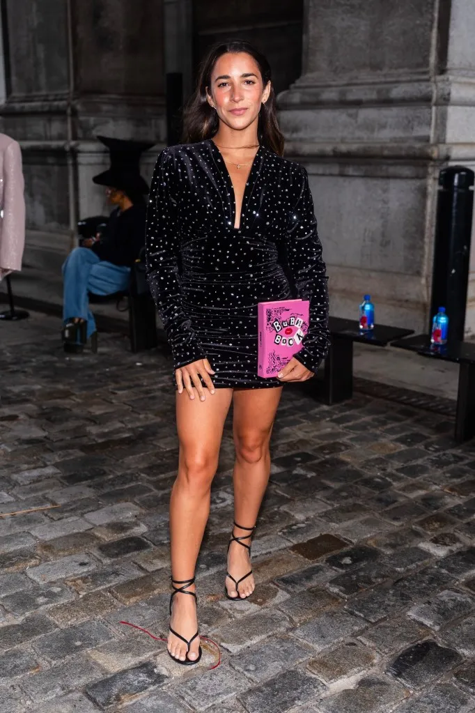 NEW YORK, NEW YORK - SEPTEMBER 07: Aly Raisman attends the Prabal Gurung Fashoin Show during New York Fashion Week: The Shows at 1 Centre Street on September 07, 2024 in New York City. (Photo by Gotham/WireImage)