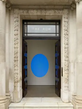 The Row London Store Entrance with James Turrell Artwork