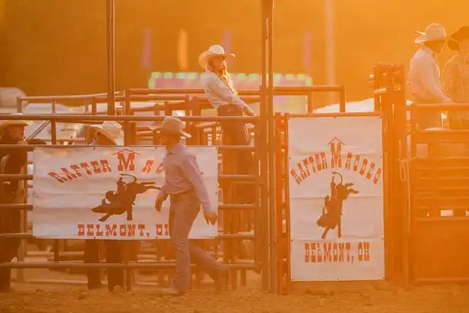 Rodeo kicks off at the Tuscarawas County Fair.