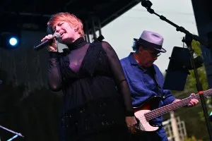 OPELIKA, ALABAMA - OCTOBER 06: Leigh Nash of 10000 Manics performs during the 2023 Opelika Songwriters Festival on October 06, 2023, in Opelika, Alabama. (Photo by R. Diamond/Getty Images)