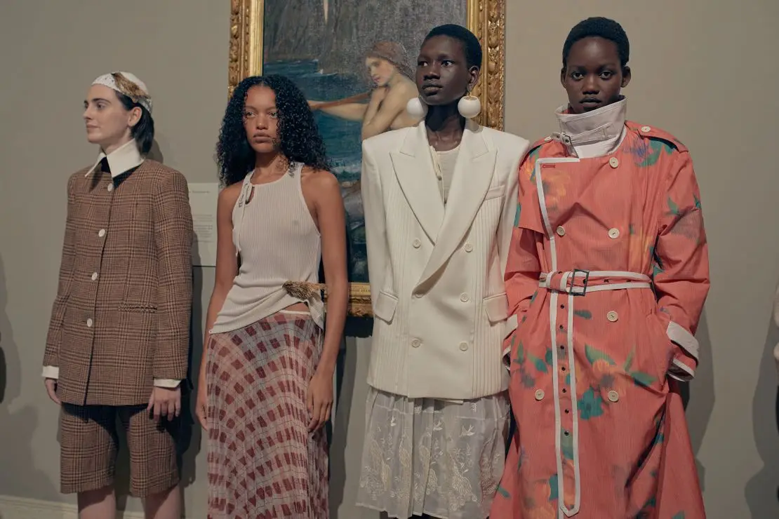 25-year-old designer Steven Stokey-Daley debuted womenswear.