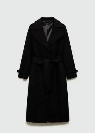 Maxi Lapel Manteco Wool Coat