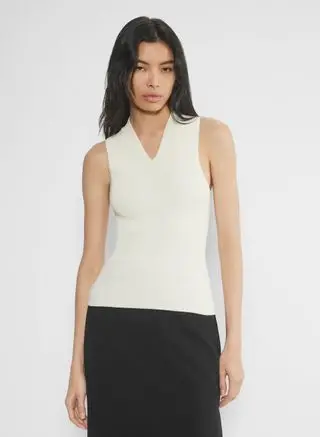 Aritzia, Babaton Sculpt Knit Callback Top