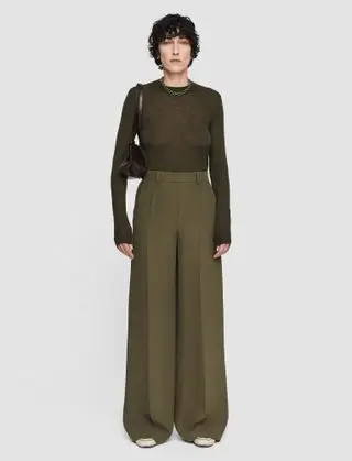 Silk Crepe Alana Trousers