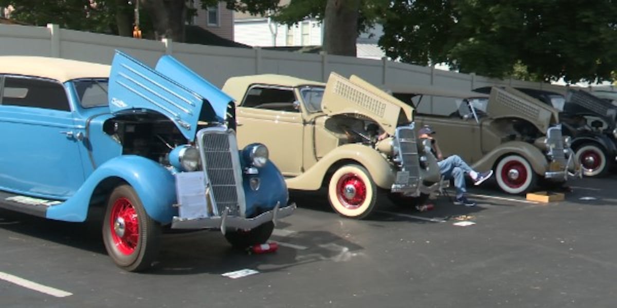 Vintage vehicles, devoted owners gather in Clayton