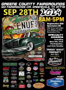 Fair Enuf Car & Truck Show September 27-28th At Greene County Fairgrounds