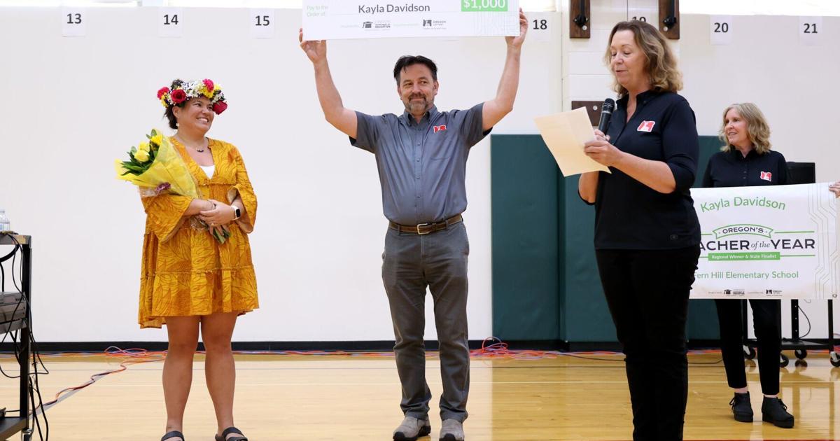 Forest Grove educator wins Northwest Regional Teacher of the Year