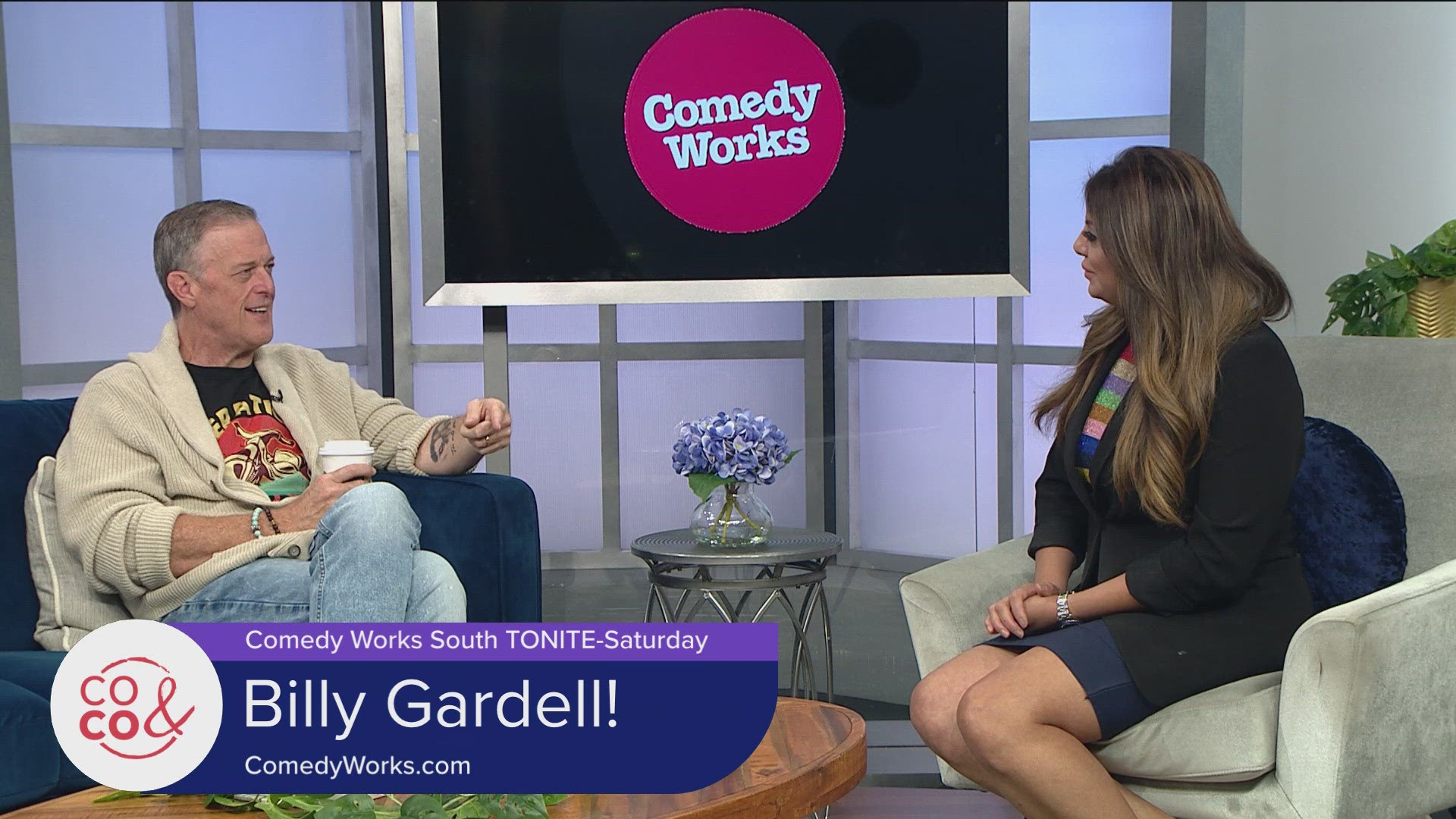 Comedian Billy Gardell at Comedy Works South