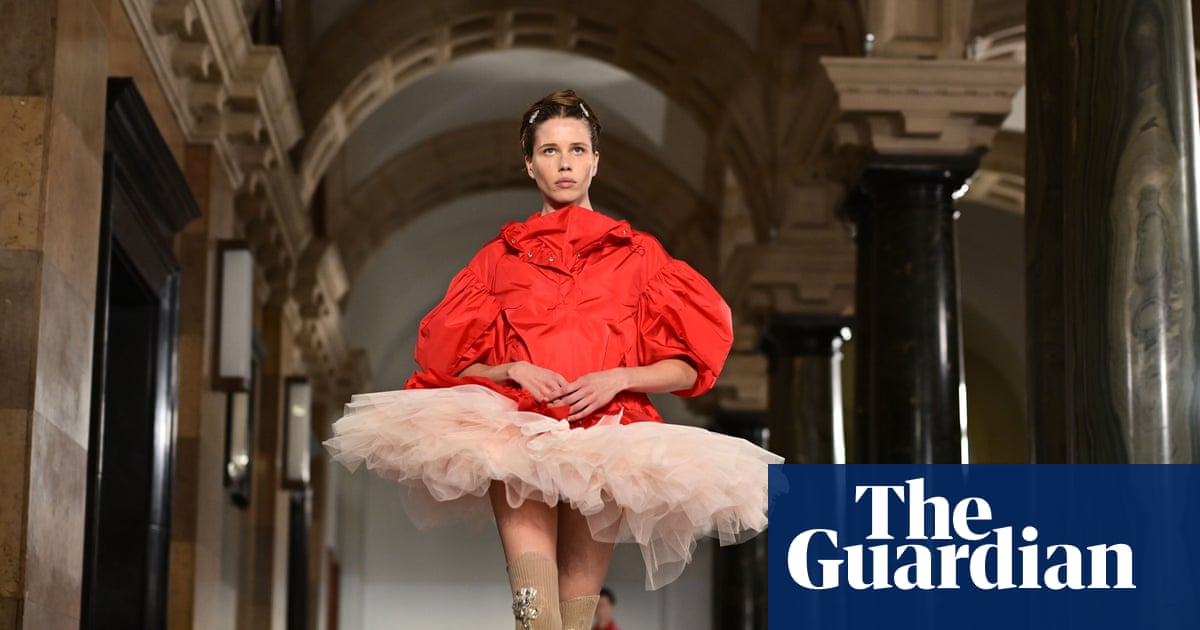 Football, tutus and mayonnaise: the highlights of London fashion week spring/summer 2025