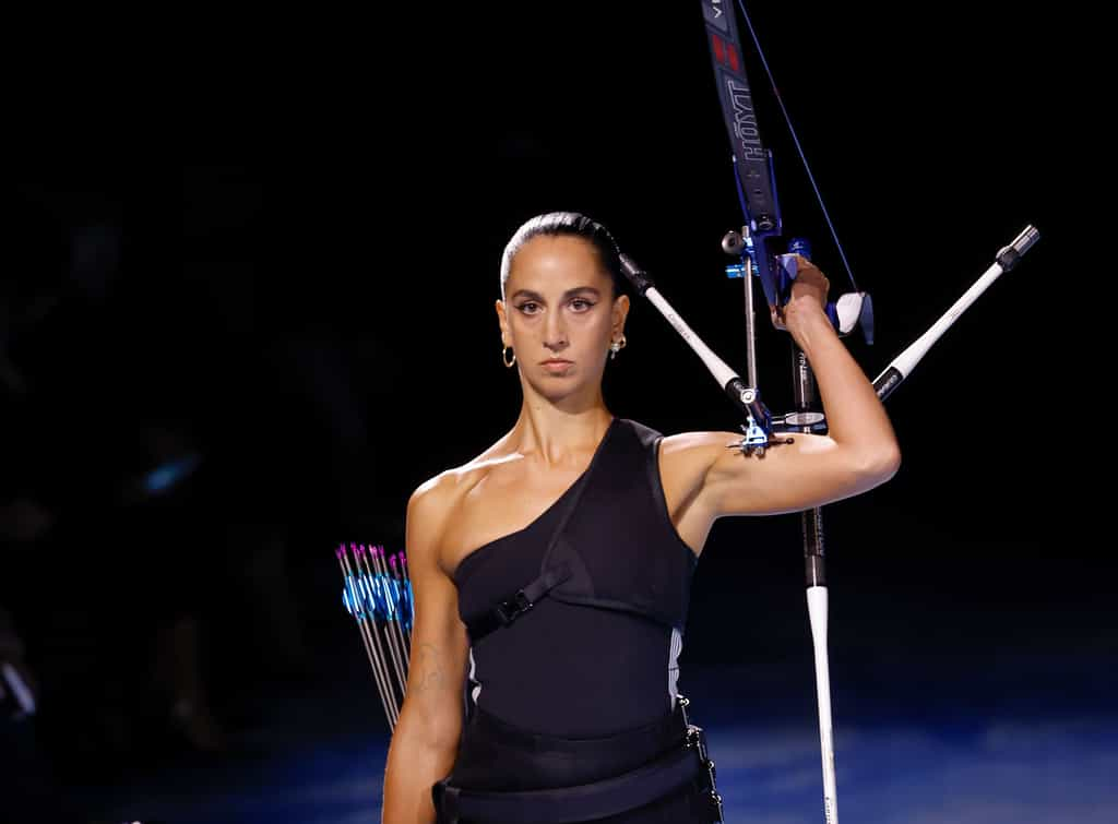 Dior features live archery in tribute to women in sport at Paris Fashion Week