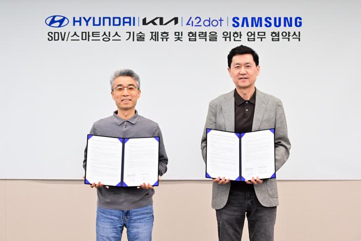 Samsung, Hyundai Motor team up for connected cars