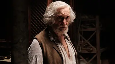 Charles Dance as Michelangelo in Renaissance: The Blood and the Beauty. 