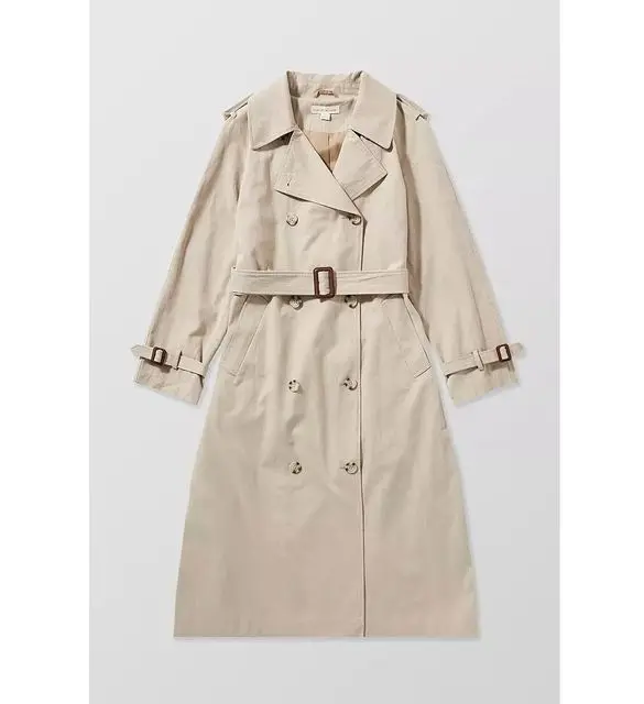 Double breasted trench coat, £44 (was £89), Light Before Dark at Urban Outfitters