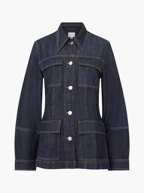 Denim jacket, £115, French Connection