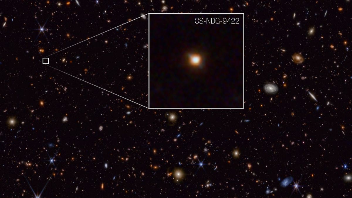 James Webb telescope spots rare ‘missing link’ galaxy at the dawn of time