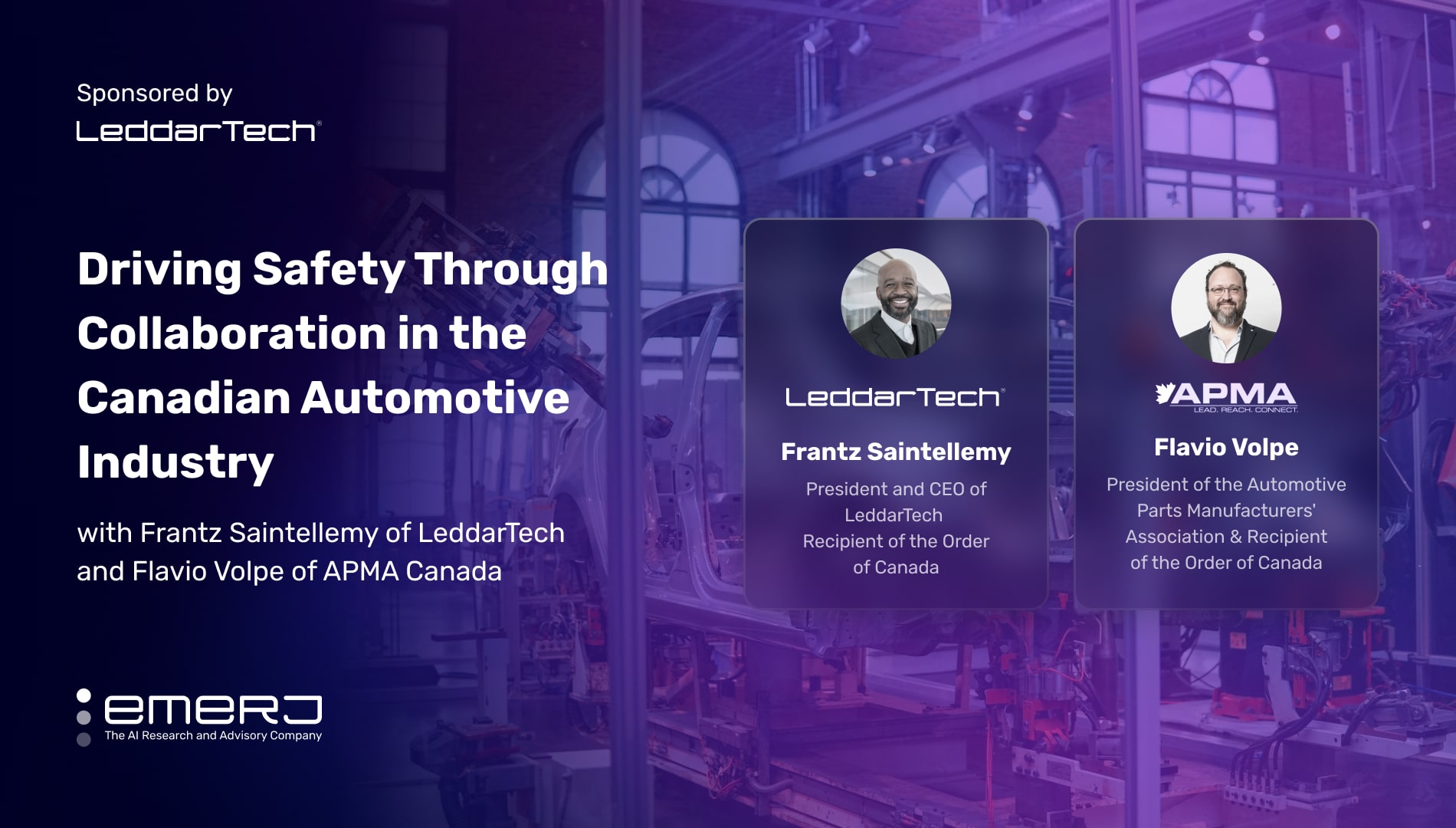 Driving Safety Through Collaboration in the Canadian Automotive Industry – with Frantz Saintellemy of LeddarTech and Flavio Volpe of APMA Canada | Emerj Artificial Intelligence Research