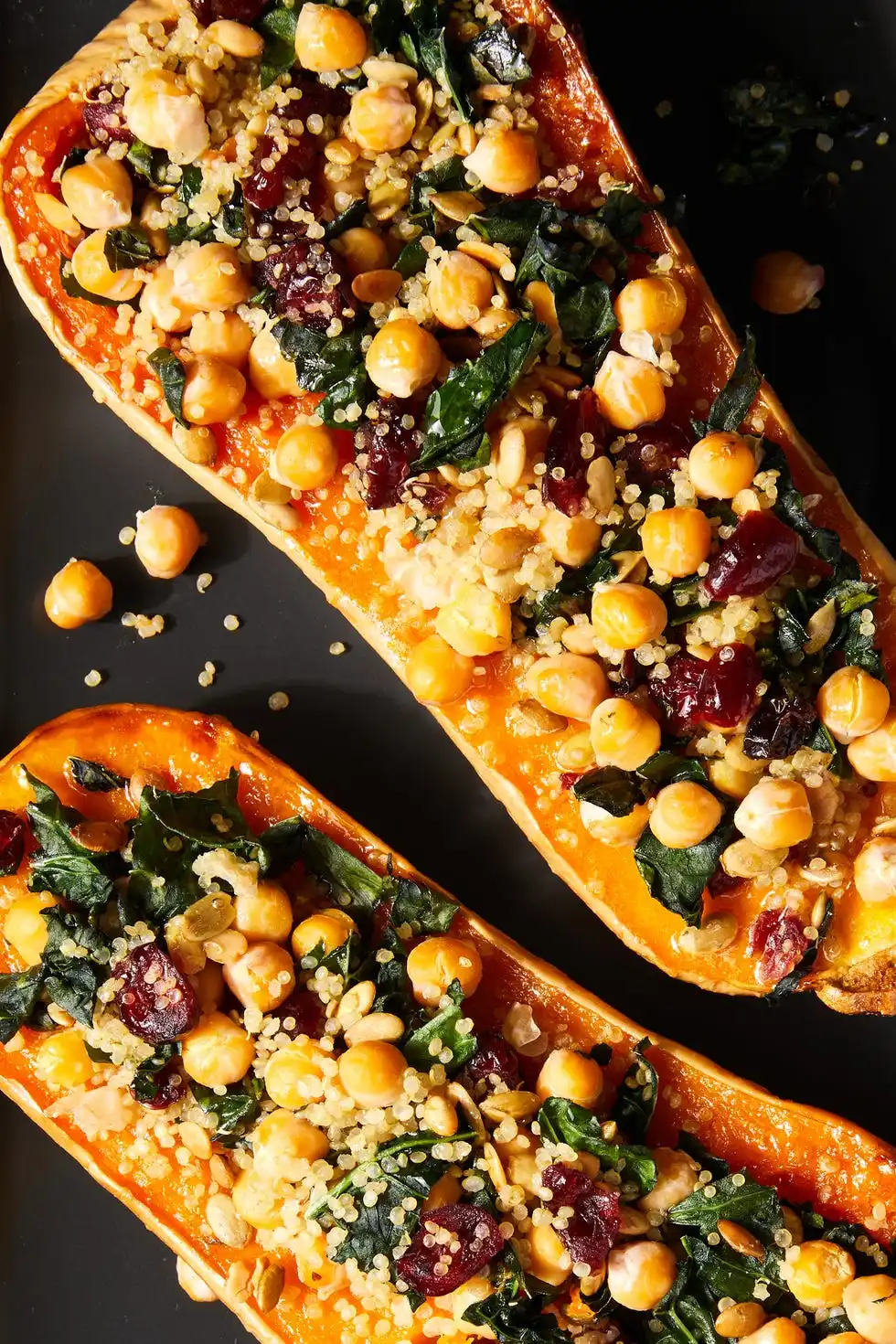 stuffed butternut squash