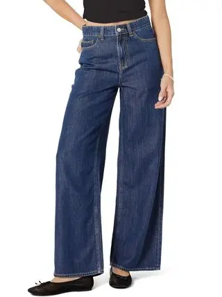 The Drop, Alba Wide-Leg Relaxed Denim