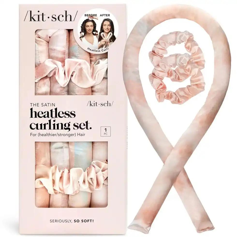 The Satin Heatless Curling Set