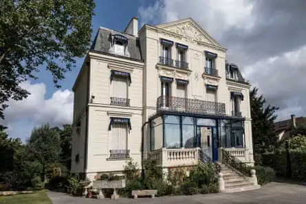 The 19th-century French mansion that houses the museum.