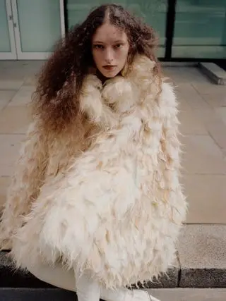 A/W 2024 womenswear fashion story photographed on London street