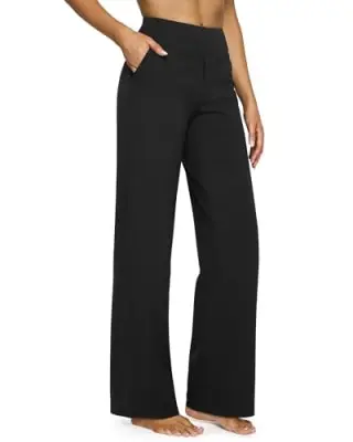 Wide Leg Pants Yoga Pants