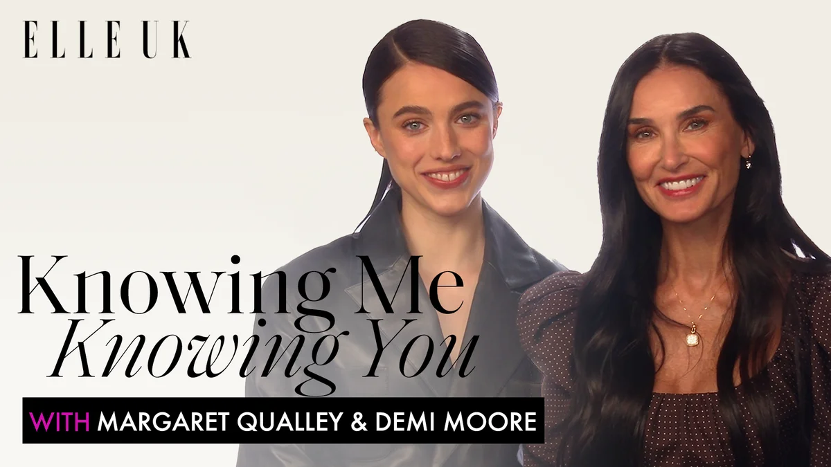 preview for Margaret Qualley And Demi Moore Play Knowing Me, Knowing You