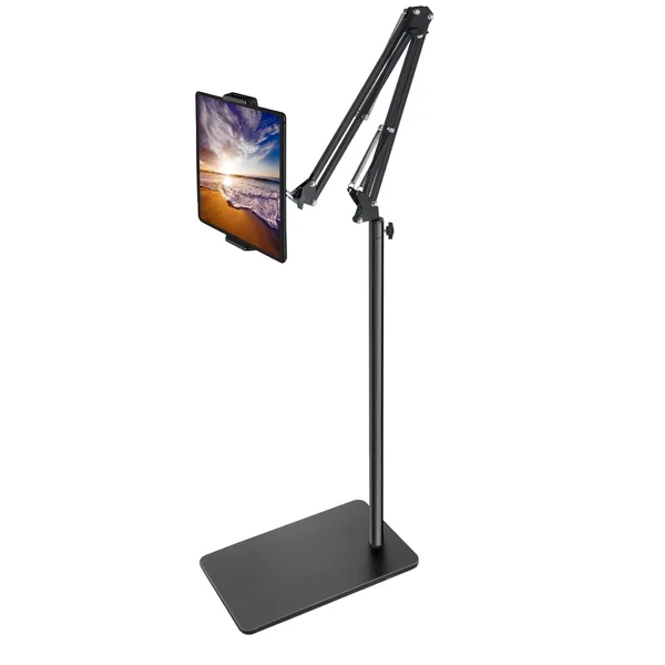 BluuSuuk Tablet Floor Stand With Double Weight Base