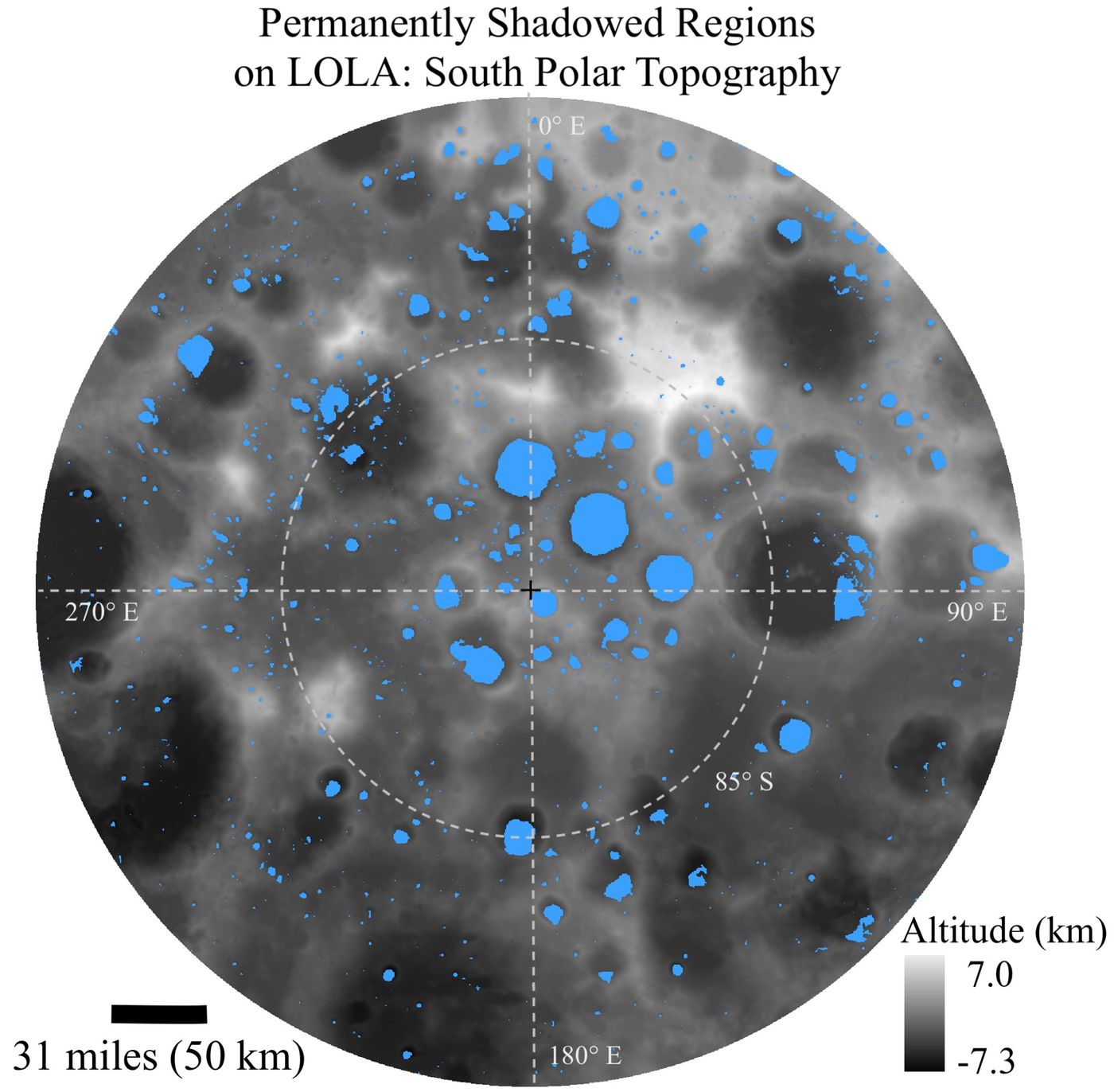 Widespread Water Ice Deposits Discovered on the Moon