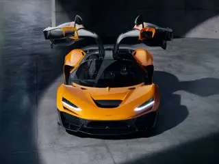 The W1 is the first McLaren to feature Anhedral doors