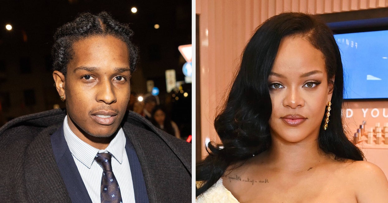 People Are Obsessed With A$AP Rocky’s Latest Comments About Rihanna’s “Big Forehead” That Their Son Rza Inherited